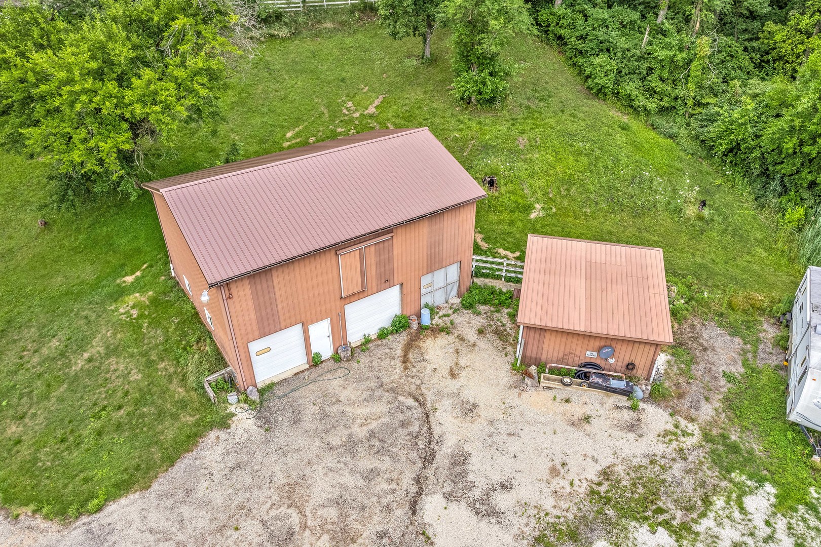 2012 North 3650th Road Serena, IL 60549 - Photo 18 of 55 a view of a small house with a yard