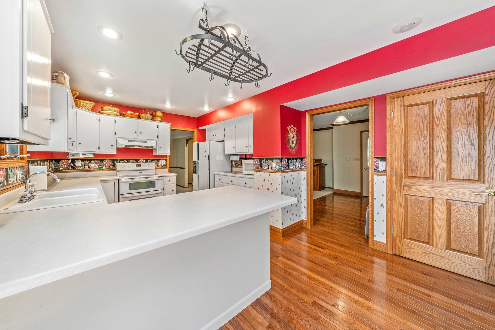 2012 North 3650th Road Serena, IL 60549 - Photo 29 of 55 a living room with stainless steel appliances kitchen island granite countertop furniture and a kitchen view