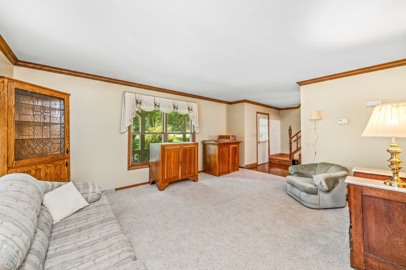 2012 North 3650th Road Serena, IL 60549 - Photo 32 of 55 a bedroom with furniture and large window
