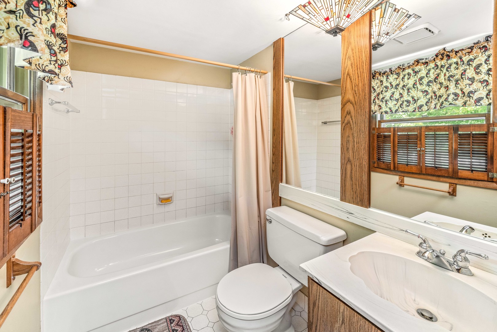 2012 North 3650th Road Serena, IL 60549 - Photo 36 of 55 a bathroom with a sink toilet and shower