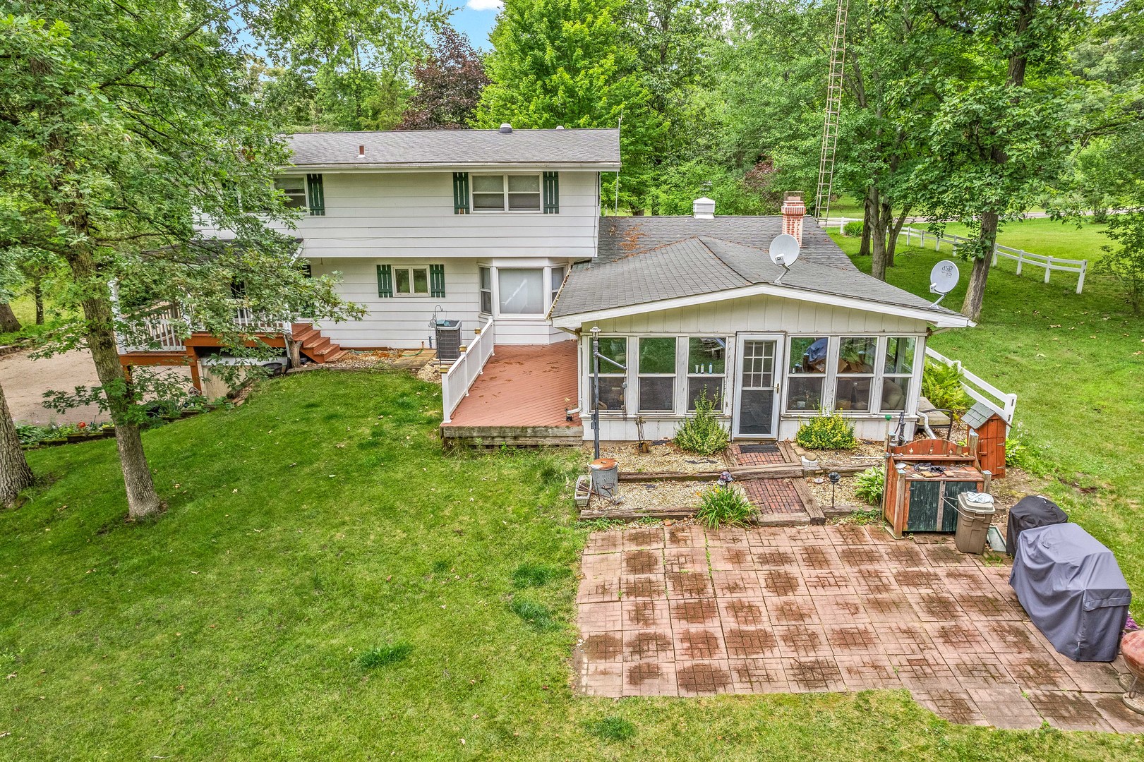 2012 North 3650th Road Serena, IL 60549 - Photo 39 of 55 a front view of a house with a yard