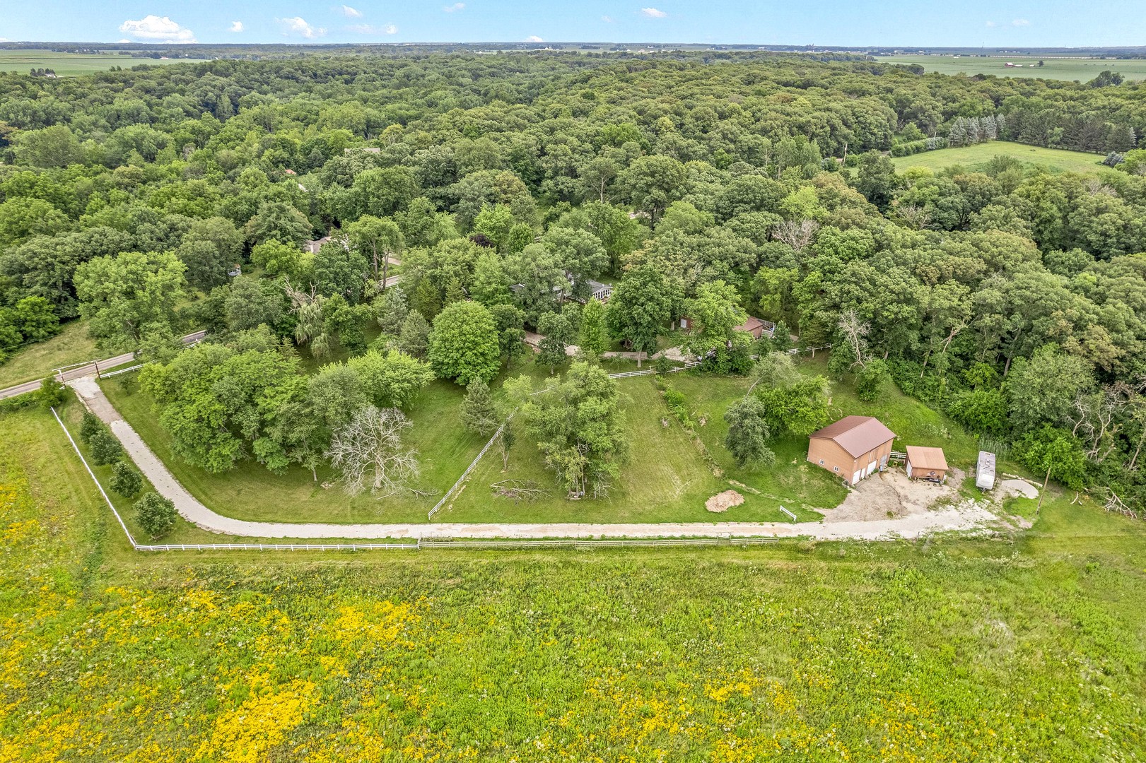 2012 North 3650th Road Serena, IL 60549 - Photo 43 of 55 a view of a field with an outdoor space
