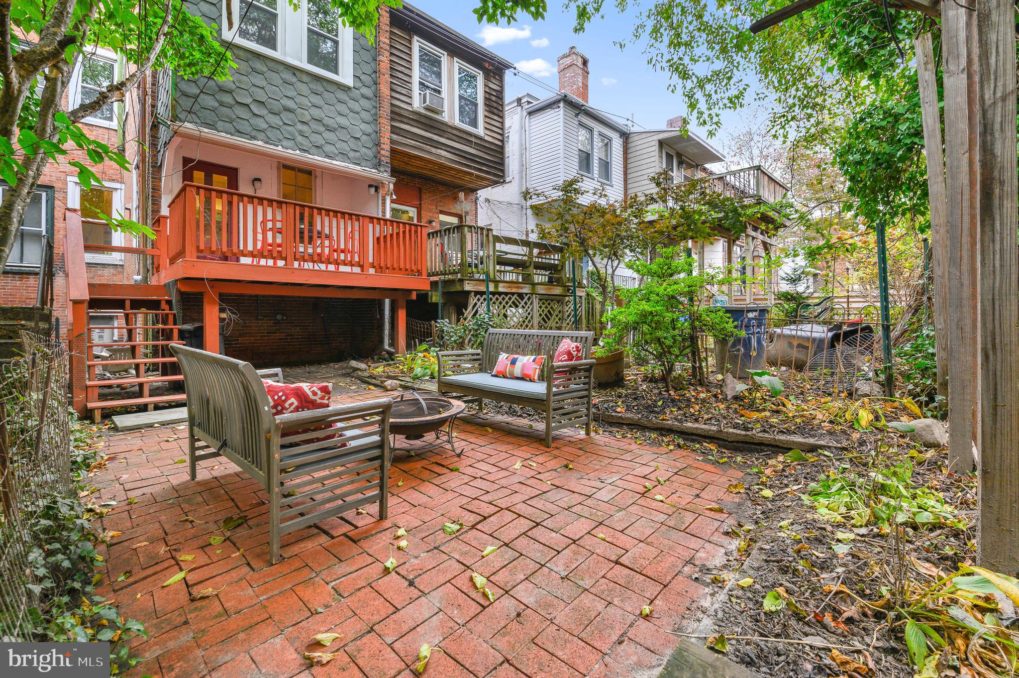 4248 Regent Square Philadelphia, PA 19104 - Photo 16 of 32 a view of a patio with a table and chairs in patio