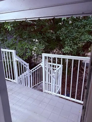 a view of a roof deck