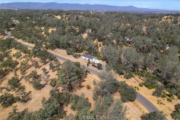 a view of city and mountain
