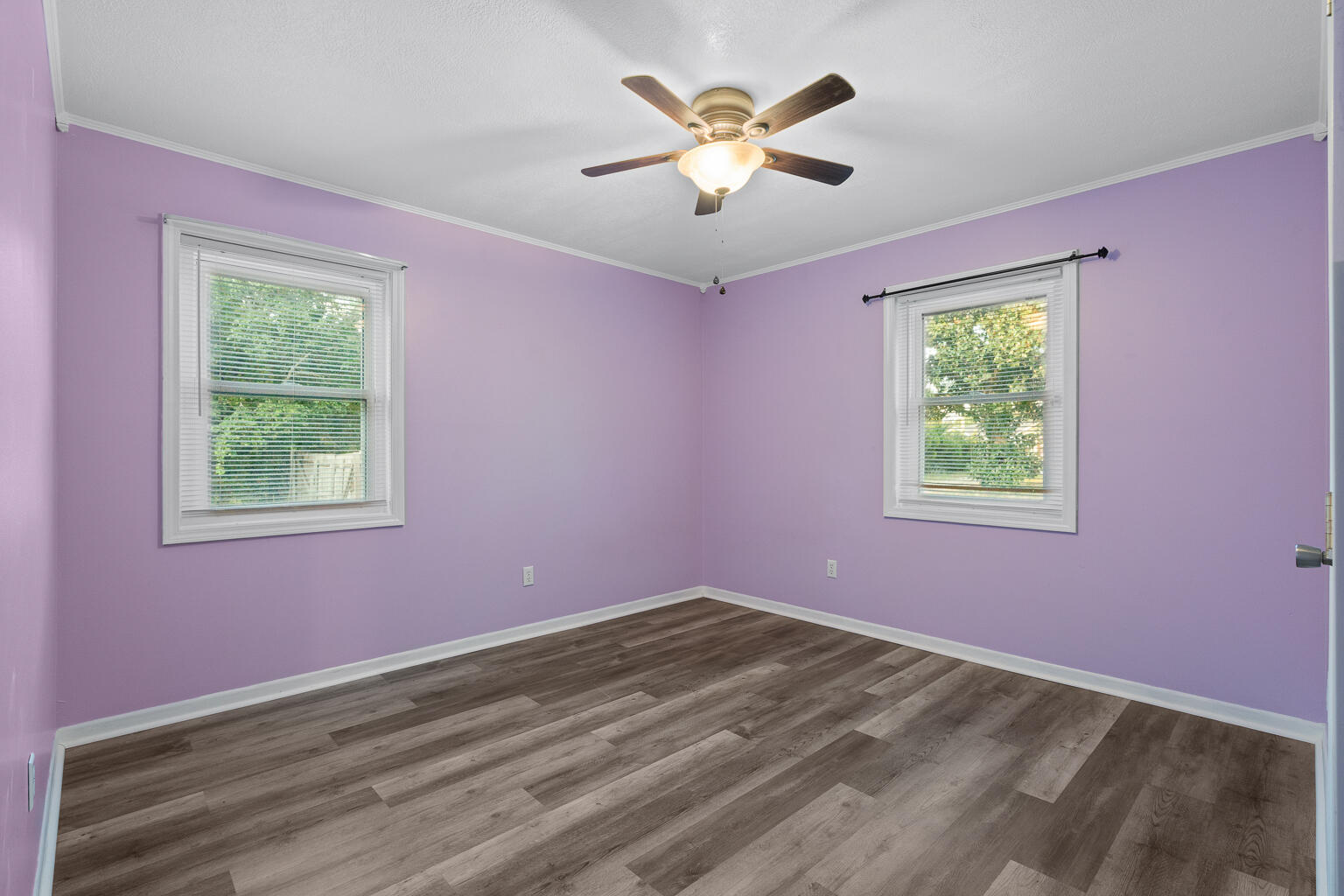 3961 Painter Branch Road Crestview, FL 32539 - Photo 23 of 49 a view of empty room with window and ceiling fan