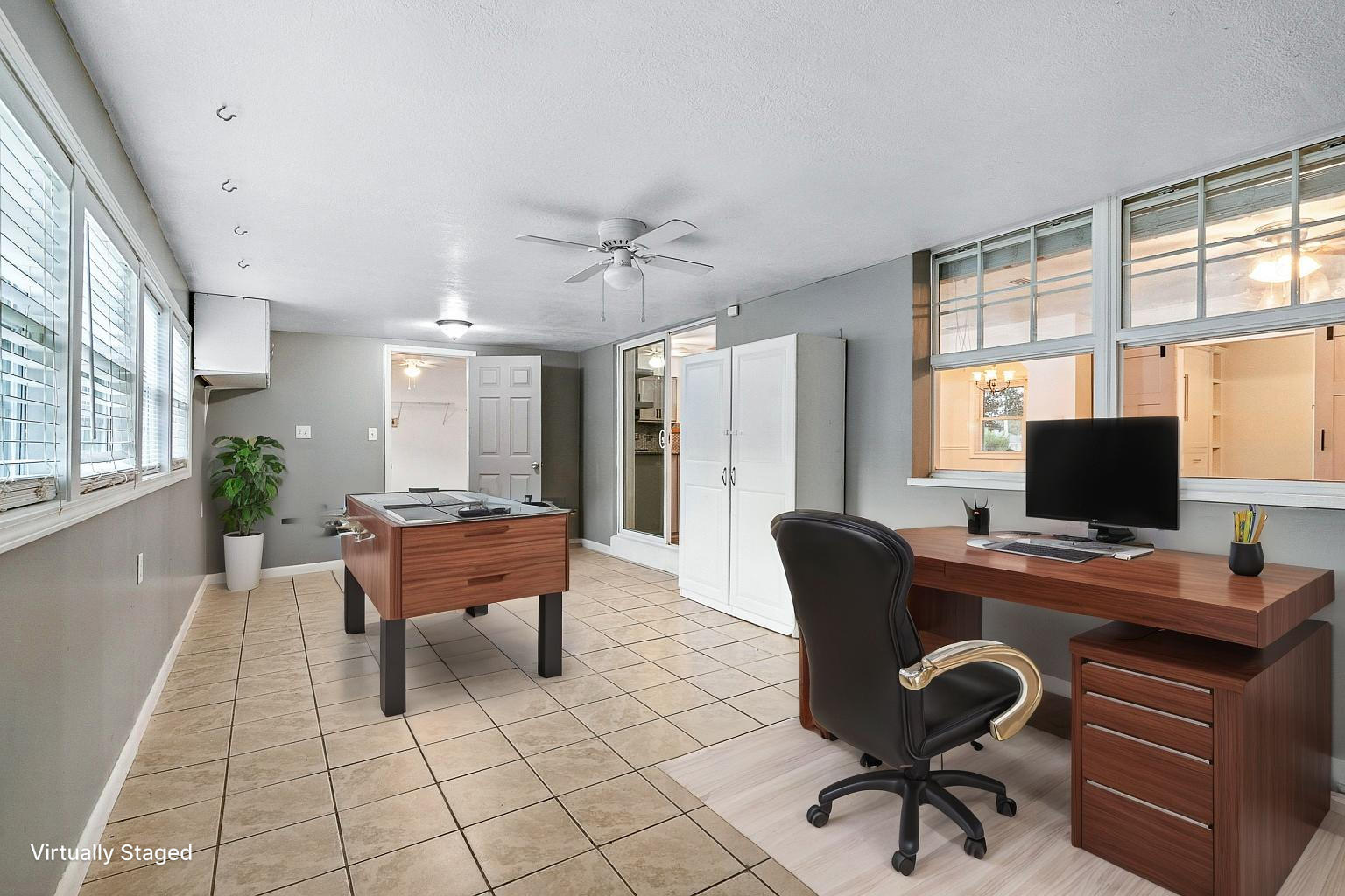 3961 Painter Branch Road Crestview, FL 32539 - Photo 24 of 49 a workspace with furniture and a window