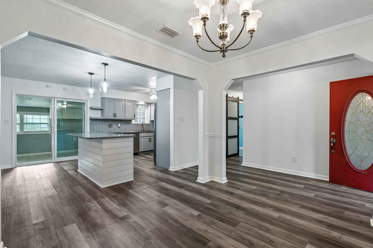 3961 Painter Branch Road Crestview, FL 32539 - Photo 37 of 49 a view of kitchen with cabinets and stainless steel appliances