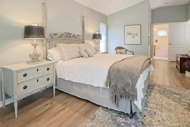 a view of a house with a garden