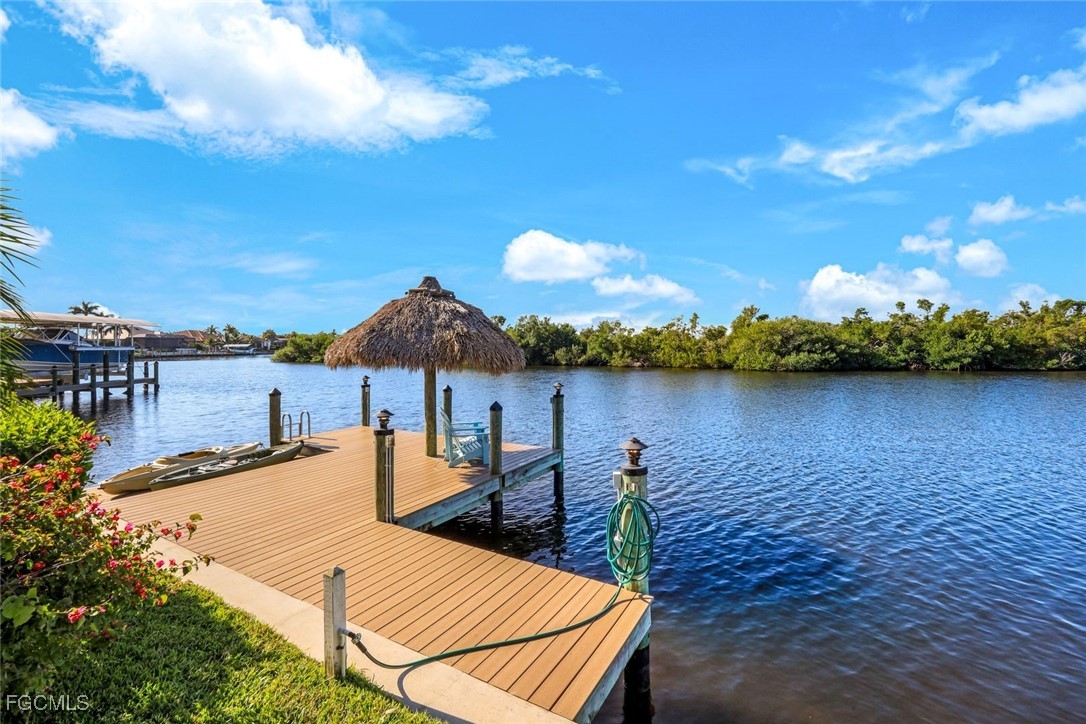 2906 Southwest 29th Terrace Cape Coral, FL 33914 - Photo 40 of 49 a view of a terrace with chairs