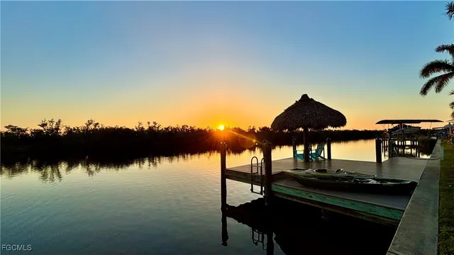 a view of a lake from a balcony