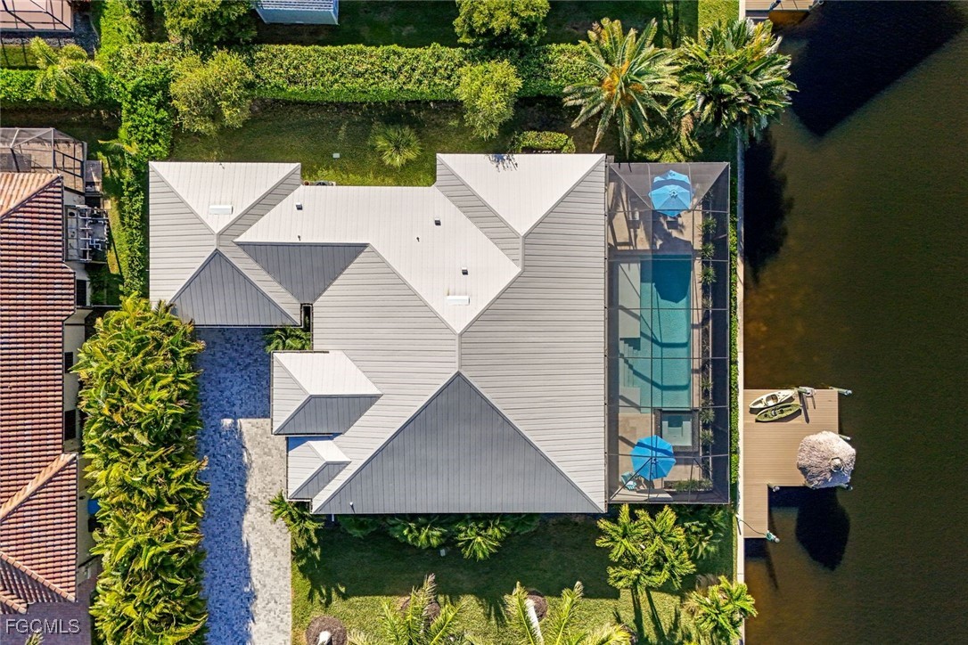 2906 Southwest 29th Terrace Cape Coral, FL 33914 - Photo 45 of 49 an aerial view of a house