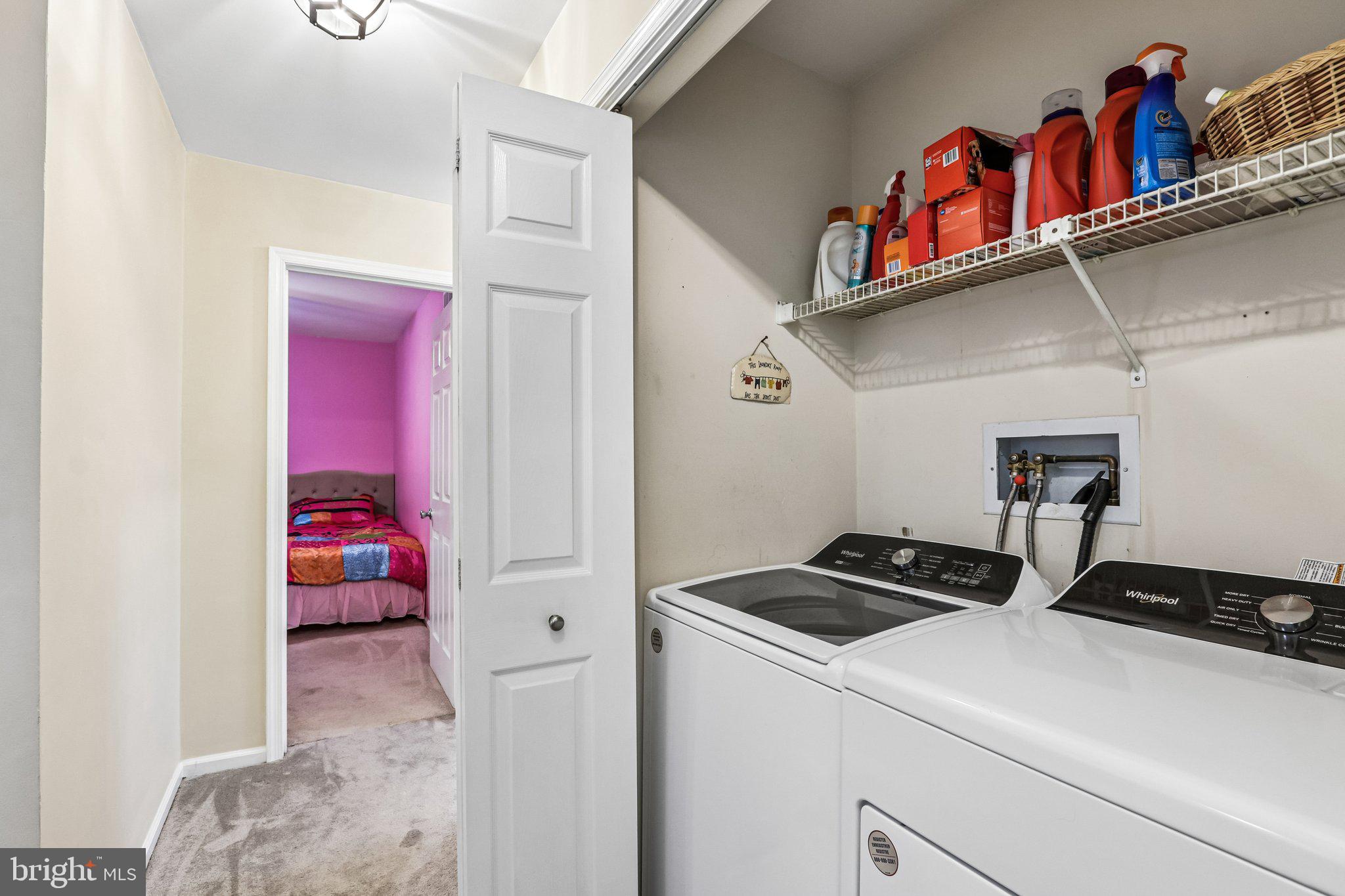 36 Independence Place, Unit 36 Chesterbrook, PA 19087 - Photo 29 of 55 a utility room with closet dryer and washer