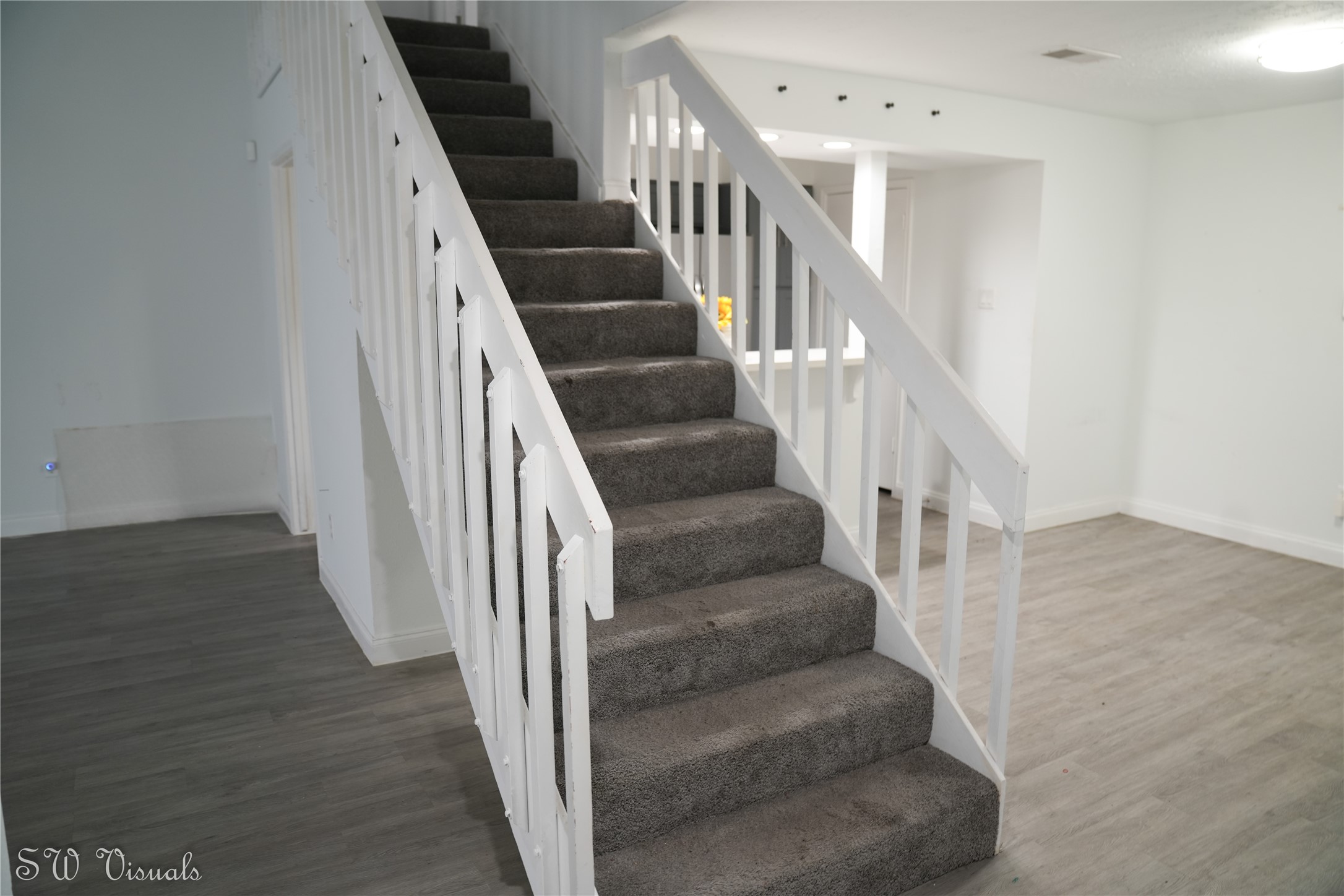 8803 Vinkins Road Houston, TX 77071 - Photo 2 of 9 a view of entryway and hall with wooden floor