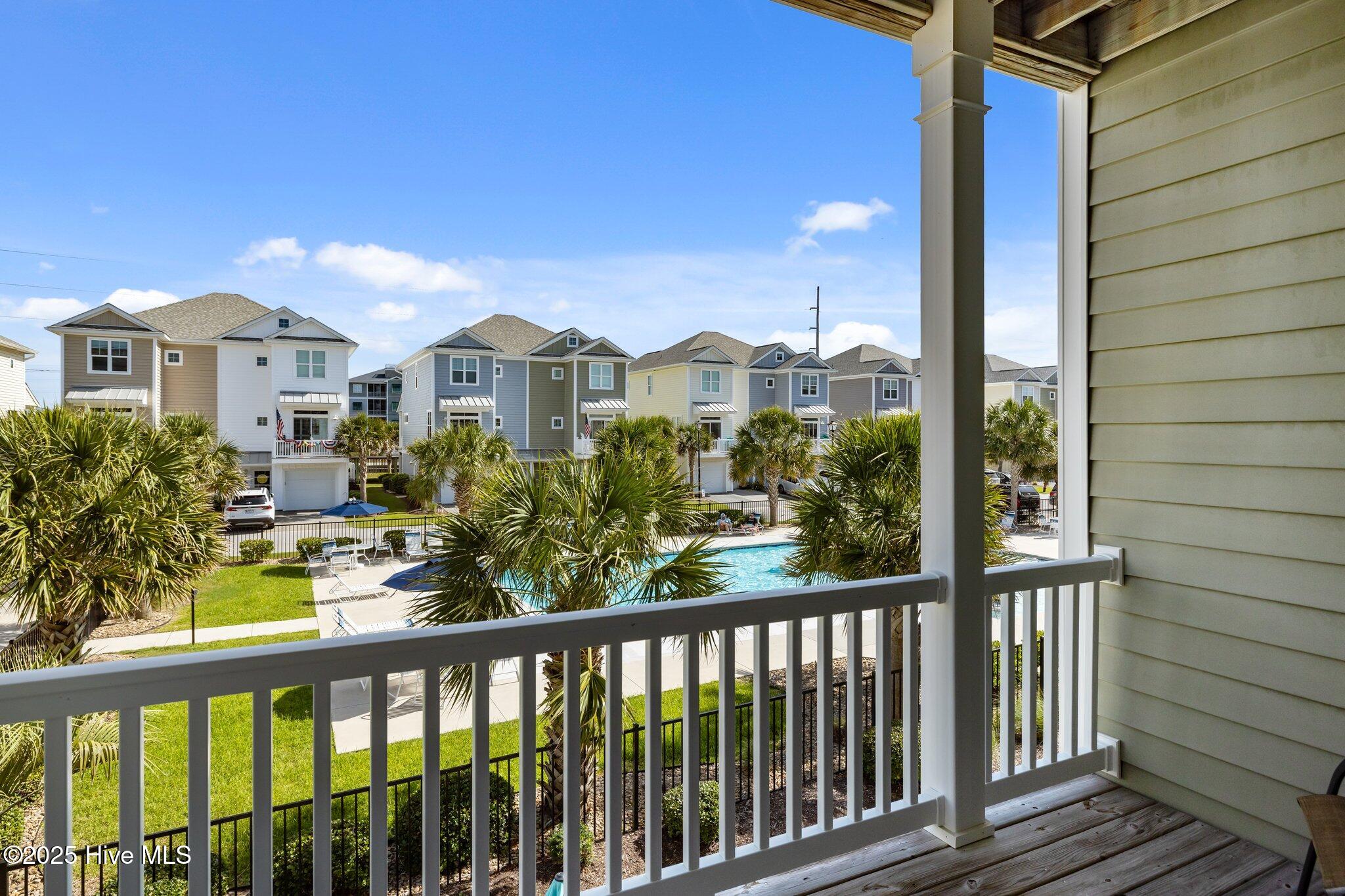 2800 West Fort Macon Road, Unit 46 Atlantic Beach, NC 28512 - Photo 21 of 40 2nd Floor Balcony