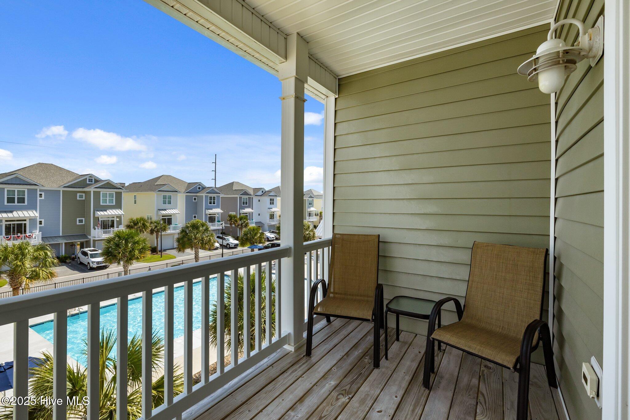 2800 West Fort Macon Road, Unit 46 Atlantic Beach, NC 28512 - Photo 33 of 40 3rd Floor Balcony
