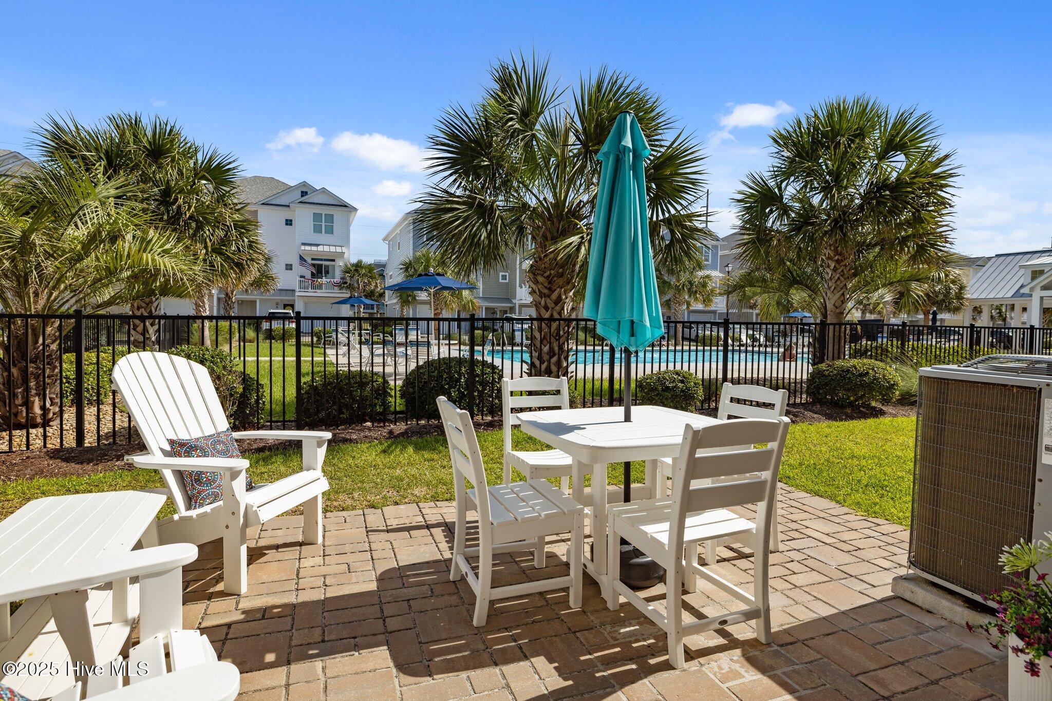 2800 West Fort Macon Road, Unit 46 Atlantic Beach, NC 28512 - Photo 34 of 40 Patio