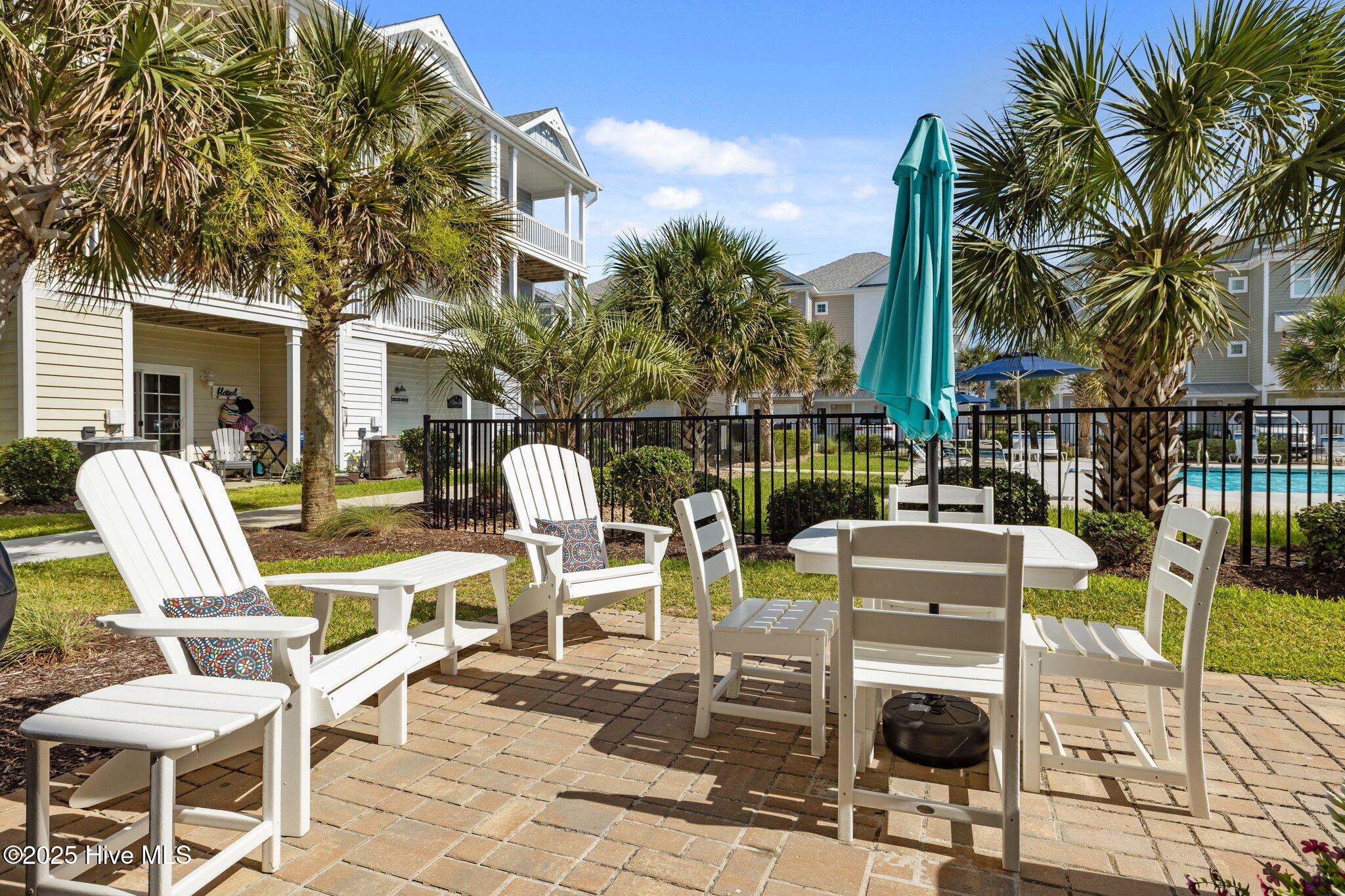 2800 West Fort Macon Road, Unit 46 Atlantic Beach, NC 28512 - Photo 36 of 40 Patio