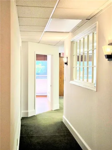 a room with pool table