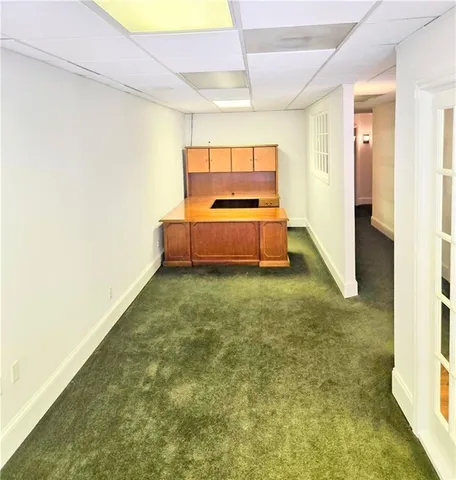 a view of empty room