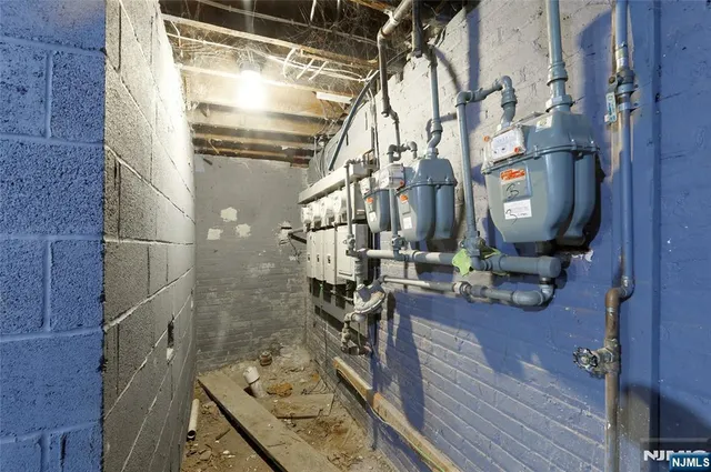 a view of storage and utility room