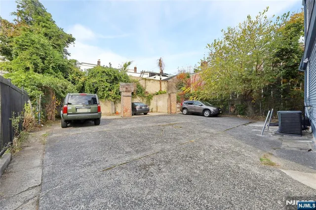 a car parked on the side of the road