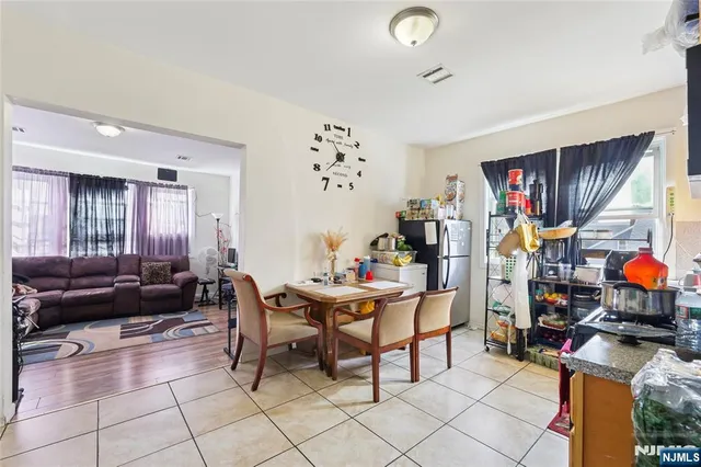 a work room with furniture