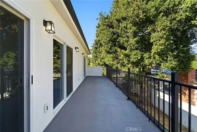 a view of a corridor