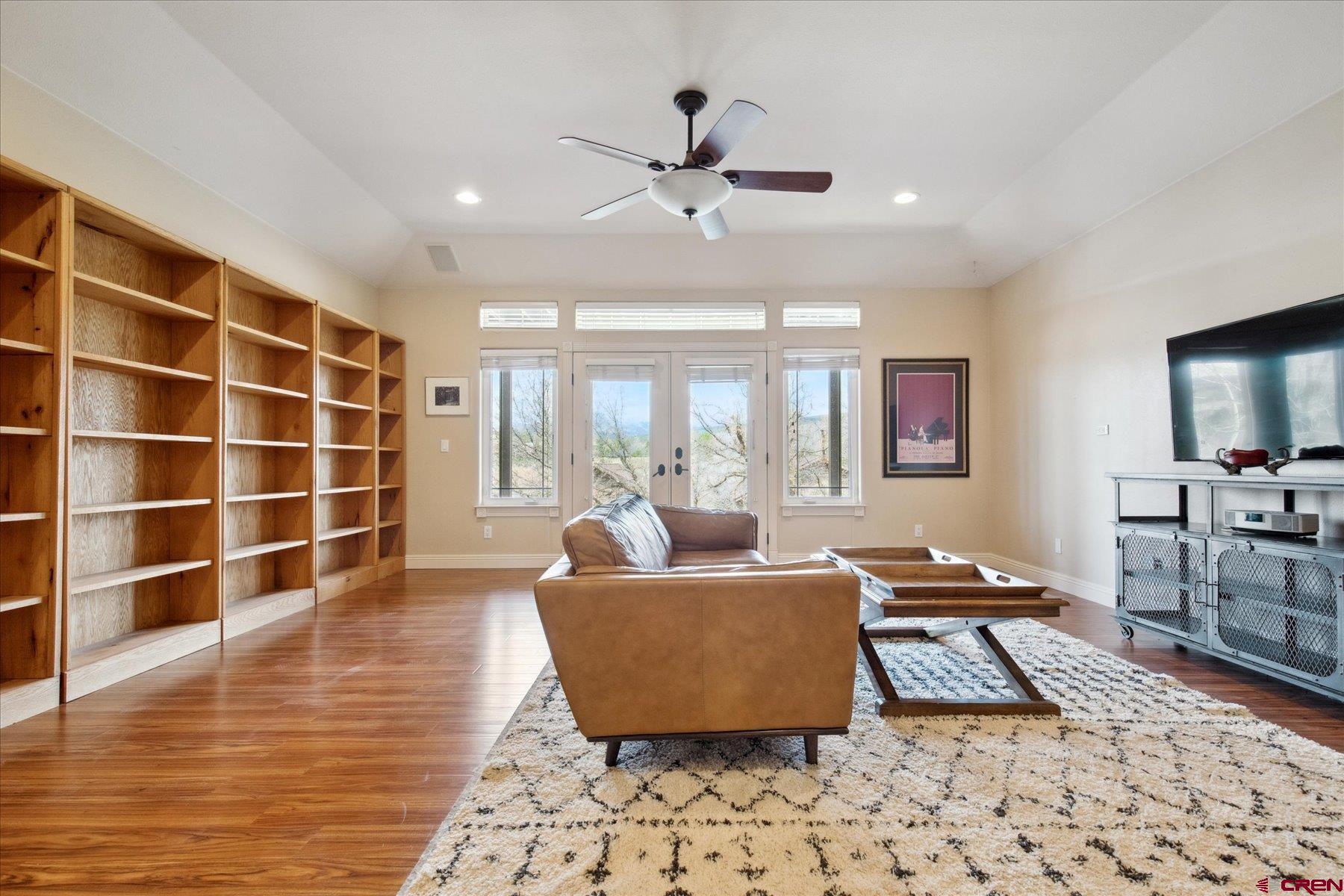 39 Ophir Drive Durango, CO 81301 - Photo 23 of 44 a living room with furniture and a flat screen tv