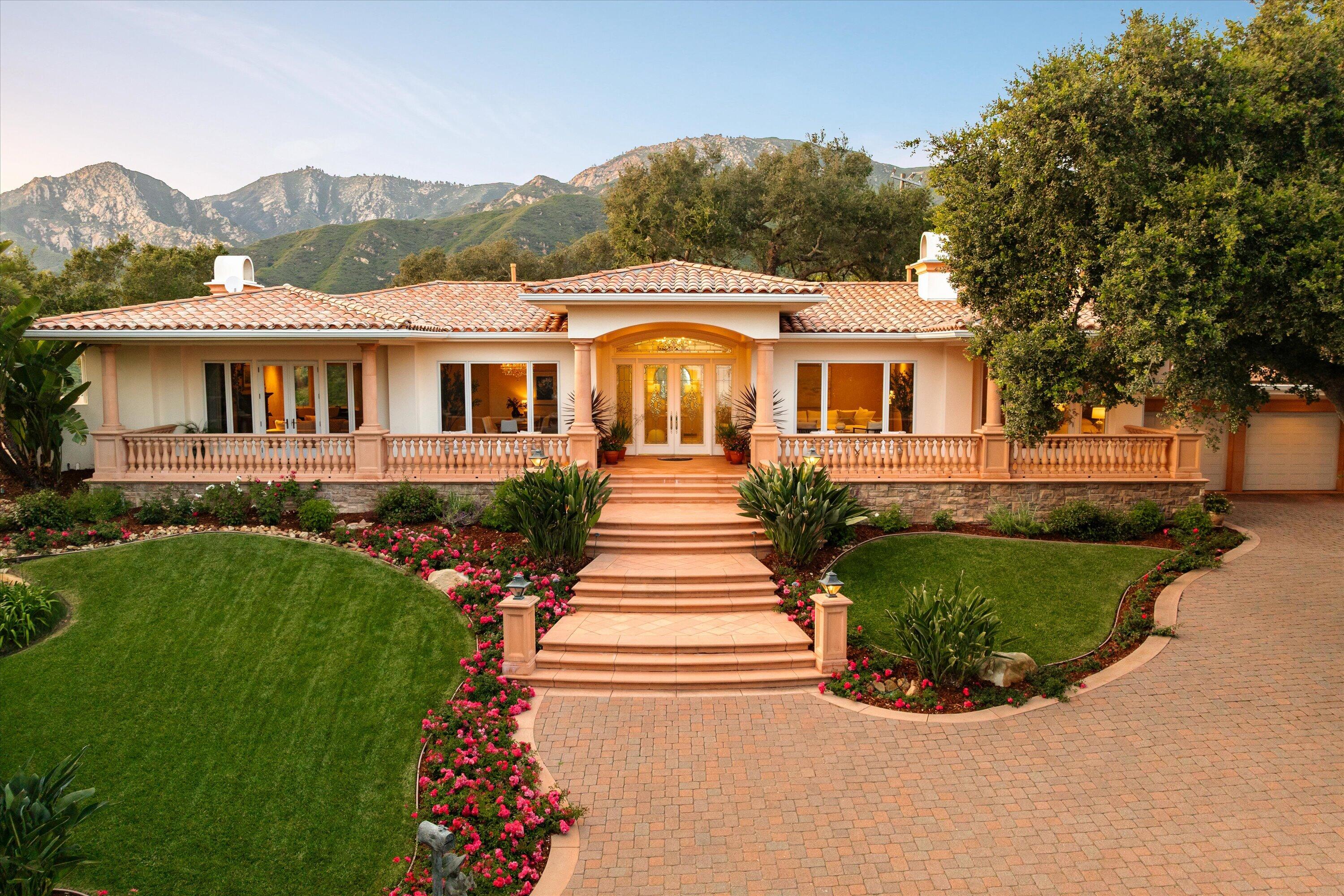 450 El Cielito Road Santa Barbara, CA 93105 - Photo 30 of 30 Exterior Twilight
