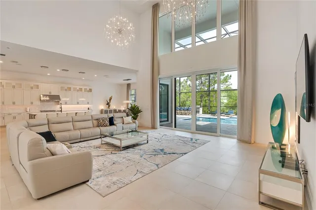 a white stove top oven sitting inside of a kitchen