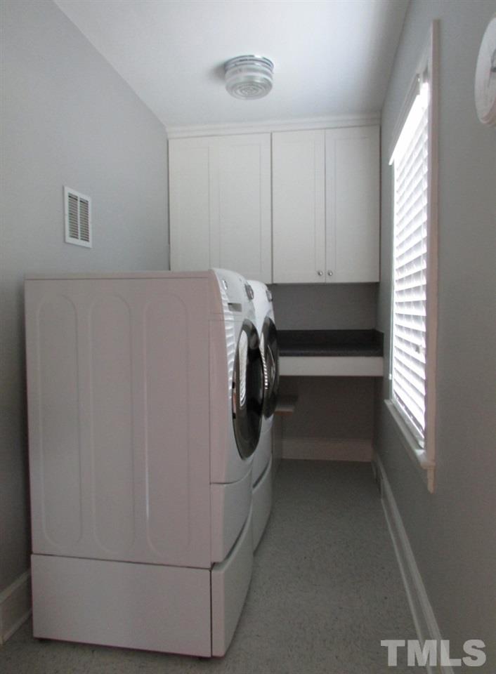 511 Chub Lake Street Roxboro, NC 27573 - Photo 14 of 23 You can get to the utility room from the kitchen or hallway. Washer and Dryer convey