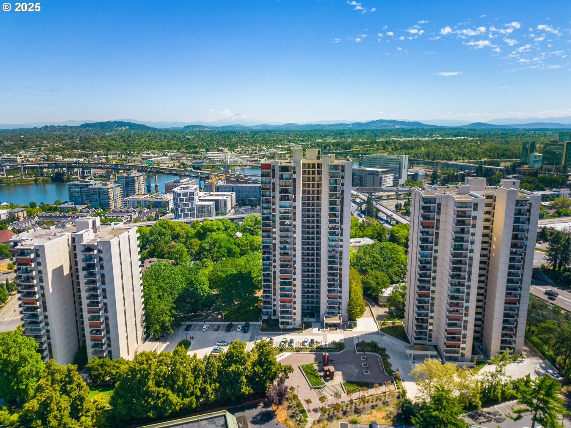2221 Southwest 1st Avenue, Unit 2225 Portland, OR 97201 - Photo 1 of 47 a view of a city with tall buildings