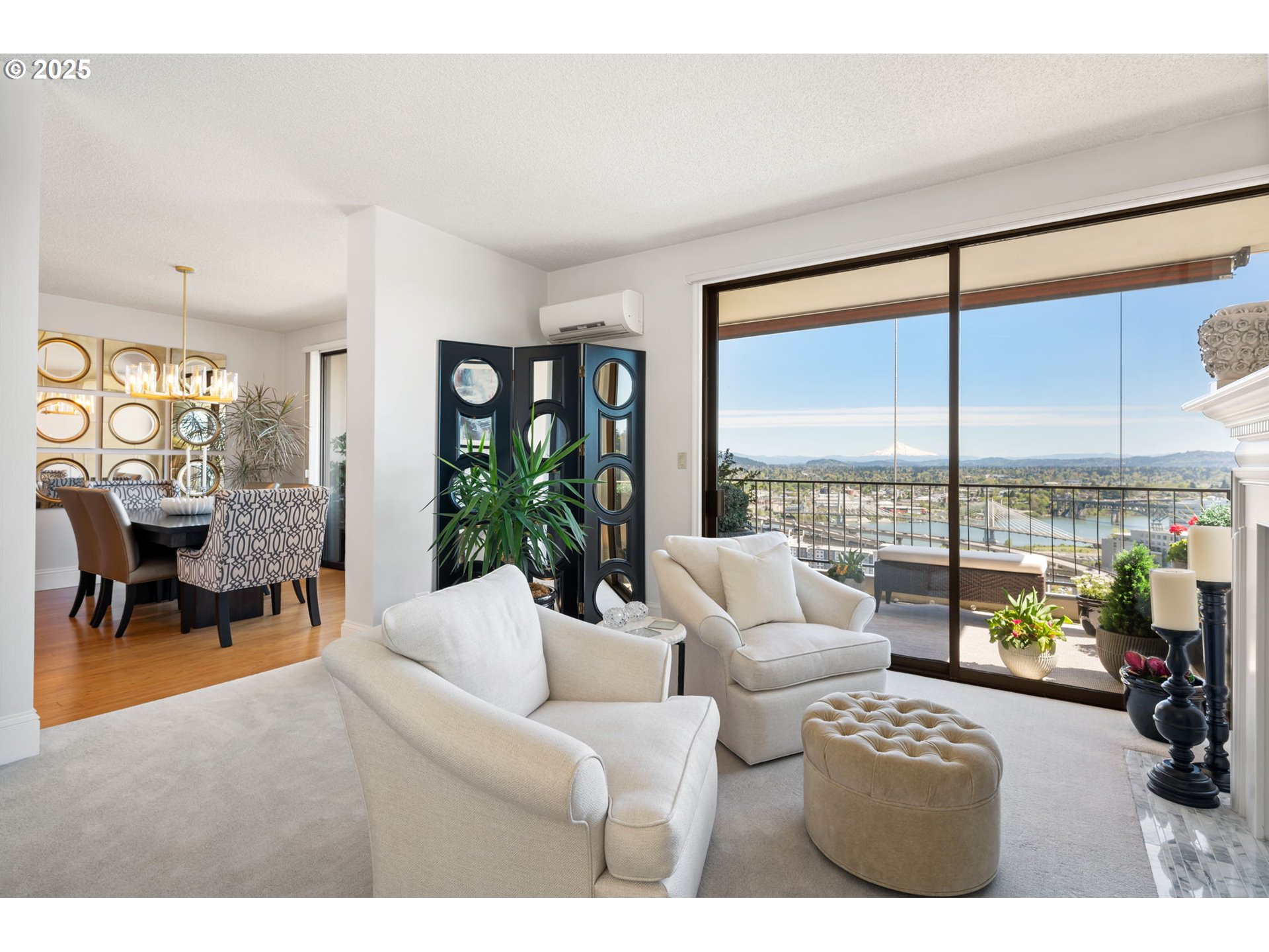 2221 Southwest 1st Avenue, Unit 2225 Portland, OR 97201 - Photo 11 of 47 a living room with furniture and a large window