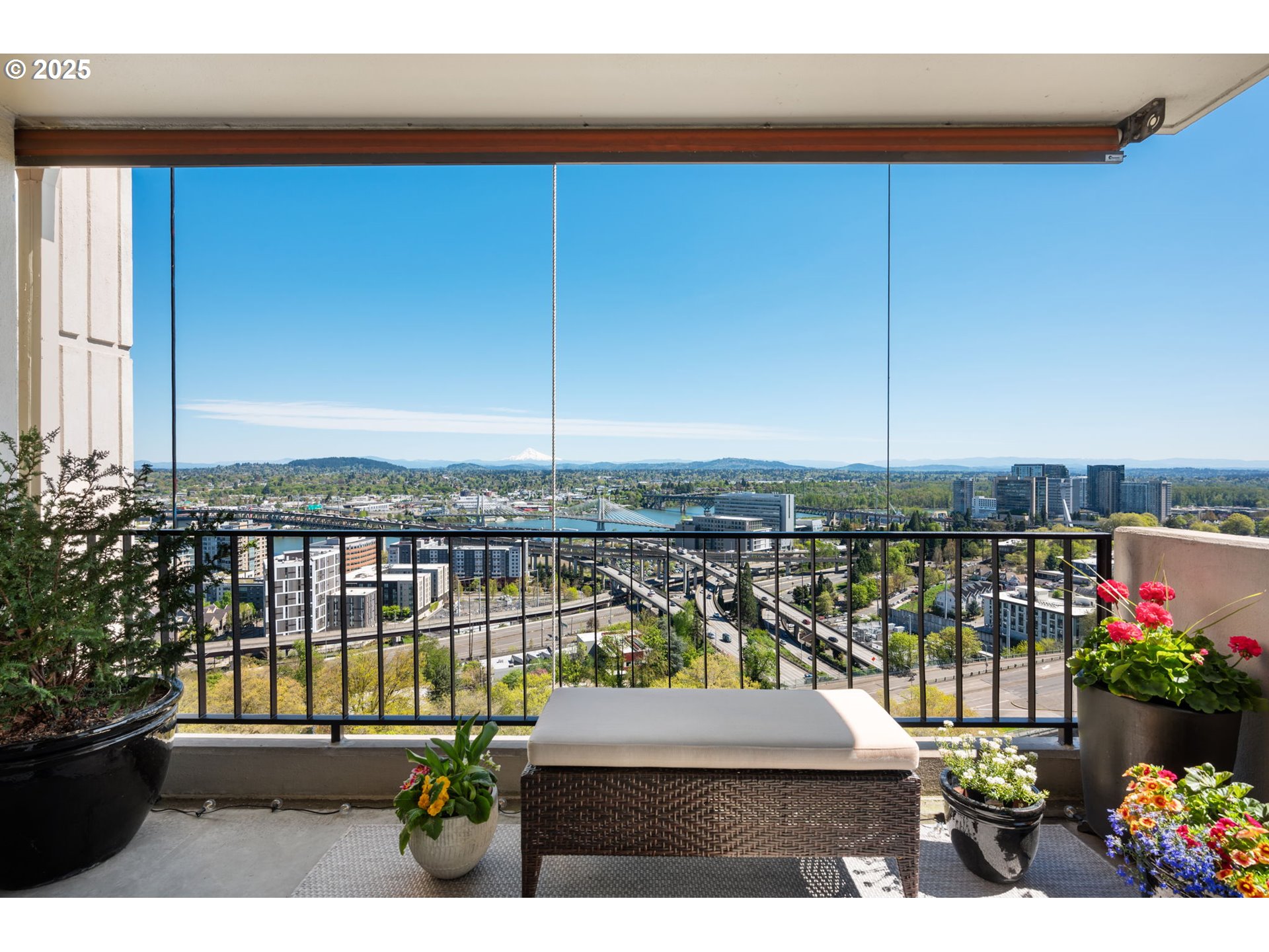 2221 Southwest 1st Avenue, Unit 2225 Portland, OR 97201 - Photo 13 of 47 a view of ocean from a balcony