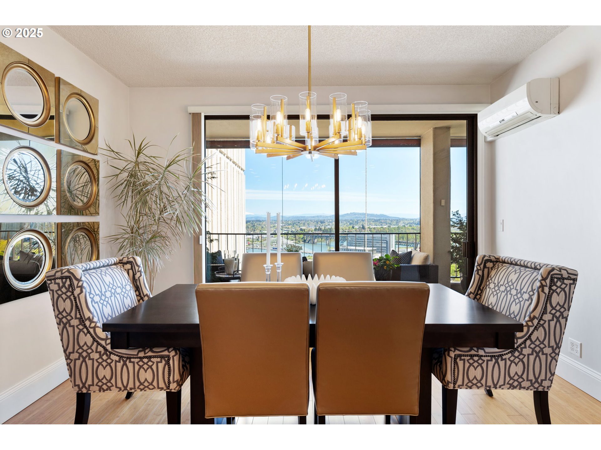 2221 Southwest 1st Avenue, Unit 2225 Portland, OR 97201 - Photo 23 of 47 a view of a dining room with furniture window and outside view