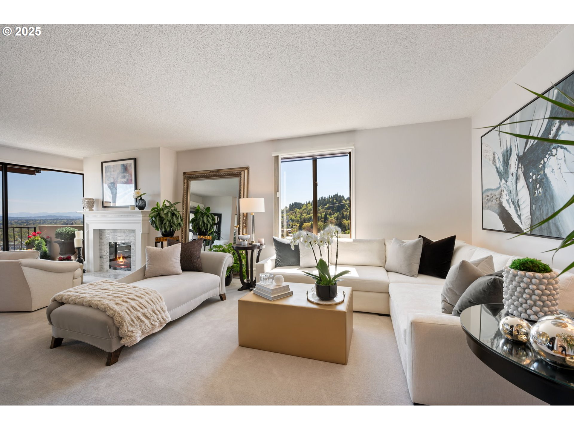 2221 Southwest 1st Avenue, Unit 2225 Portland, OR 97201 - Photo 4 of 47 a living room with furniture and a large window