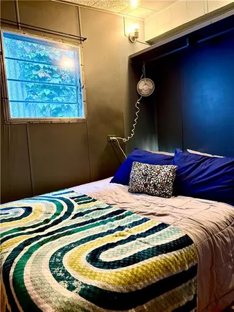 a view of a street with some trees