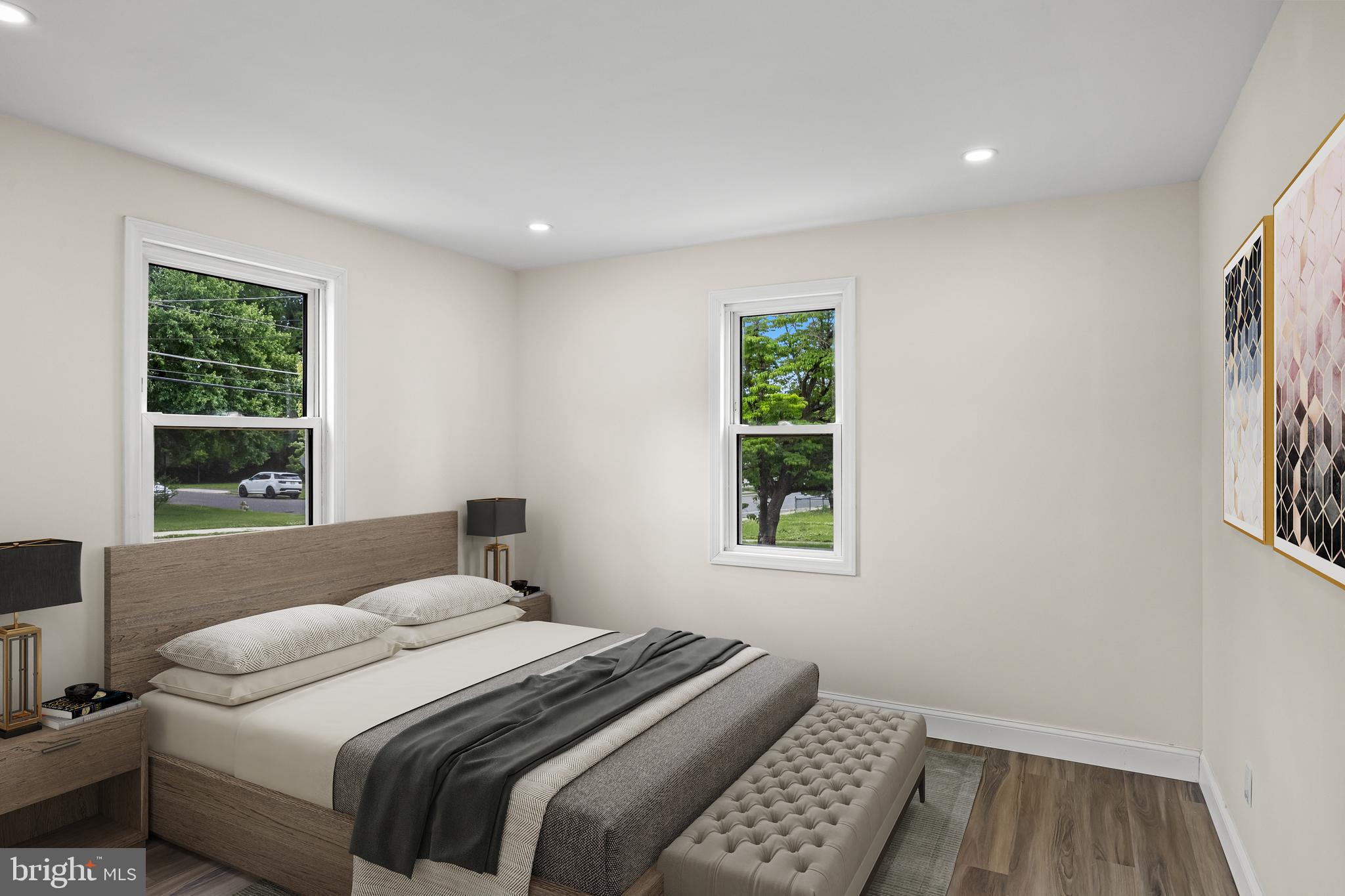 937 Clements Bridge Road Barrington, NJ 08007 - Photo 25 of 34 a bedroom with a bed and a window
