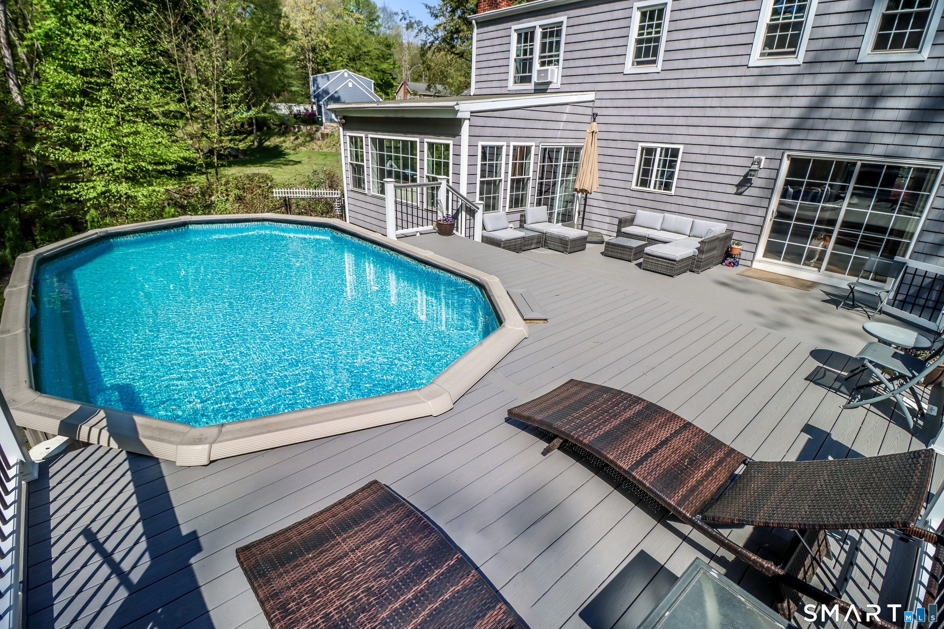 20 Puritan Valley Road Brookfield, CT 06804 - Photo 27 of 35 a view of a house with pool patio and yard
