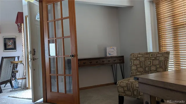 a view of storage and utility room