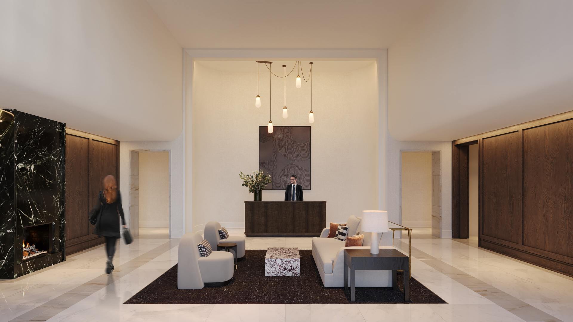 21 North May Street, Unit 701 Chicago, IL 60607 - Photo 25 of 25 a living room with furniture and a flat screen tv