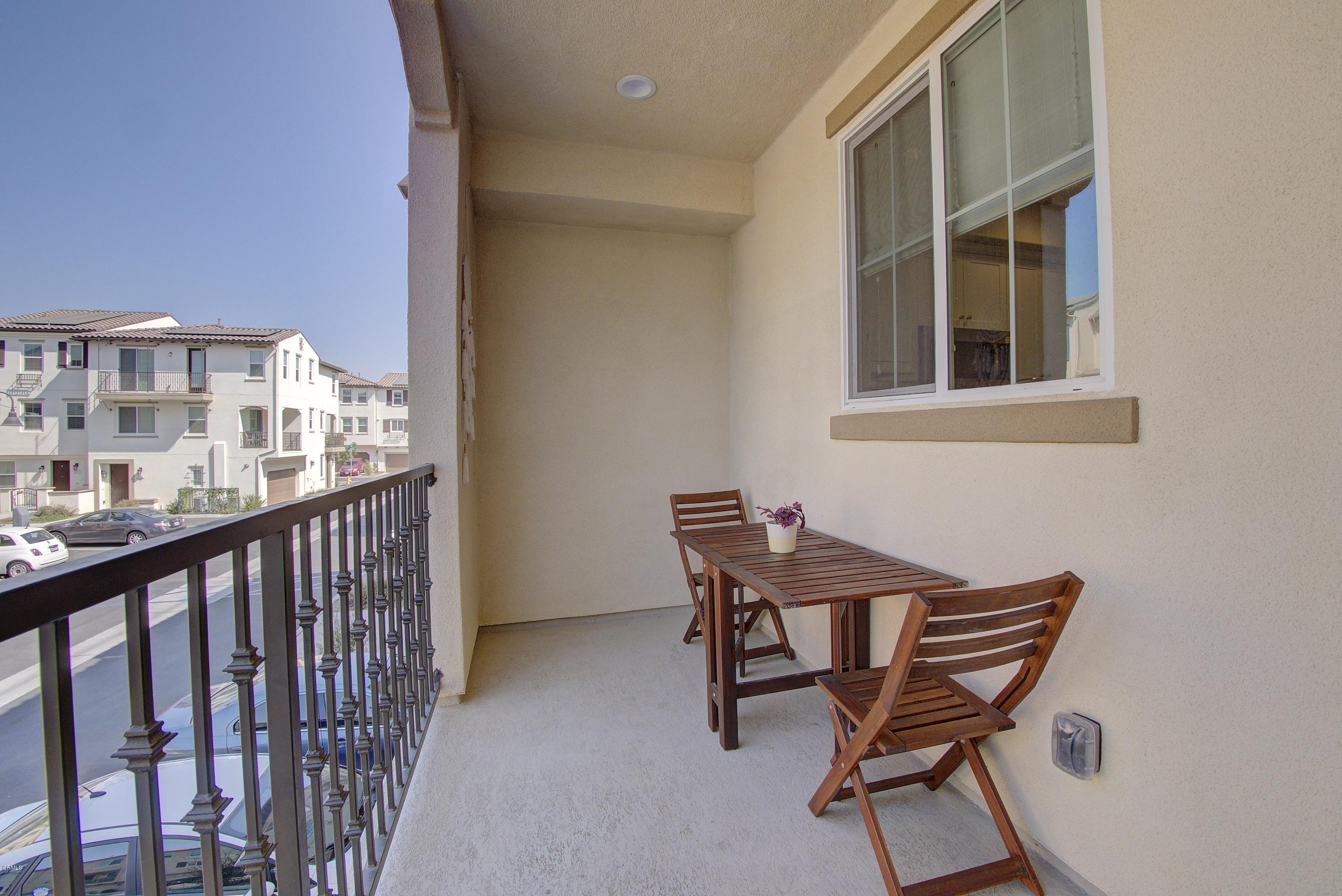 178 Prairie Street Camarillo, CA 93010 - Photo 42 of 74 a view of a balcony with chairs