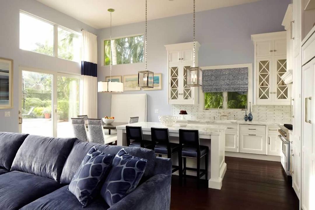 4191 Briarcliff Circle Boca Raton, FL 33496 - Photo 11 of 37 a living room with furniture a large window and dining table