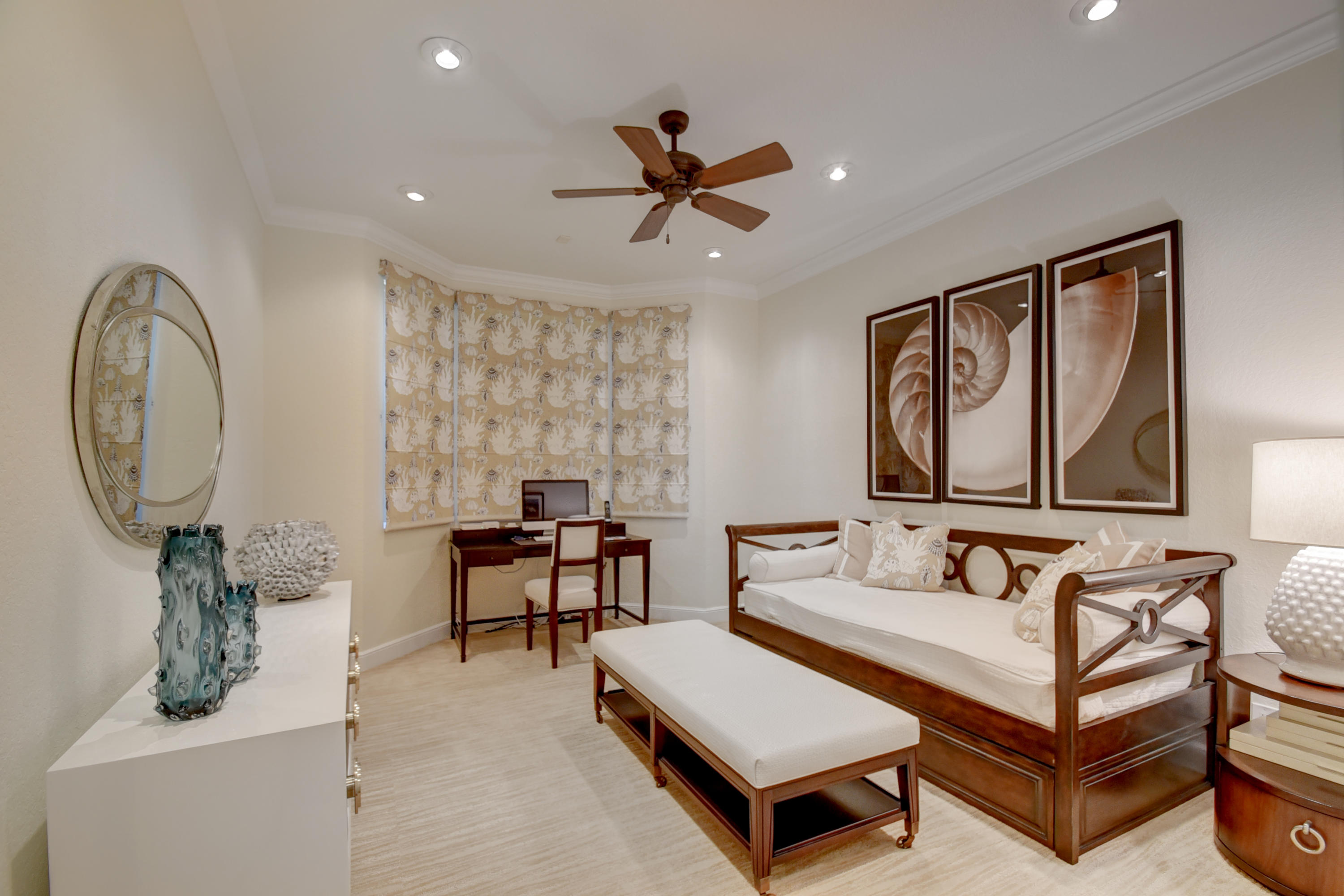 4191 Briarcliff Circle Boca Raton, FL 33496 - Photo 23 of 37 a living room with furniture a window and a potted plant