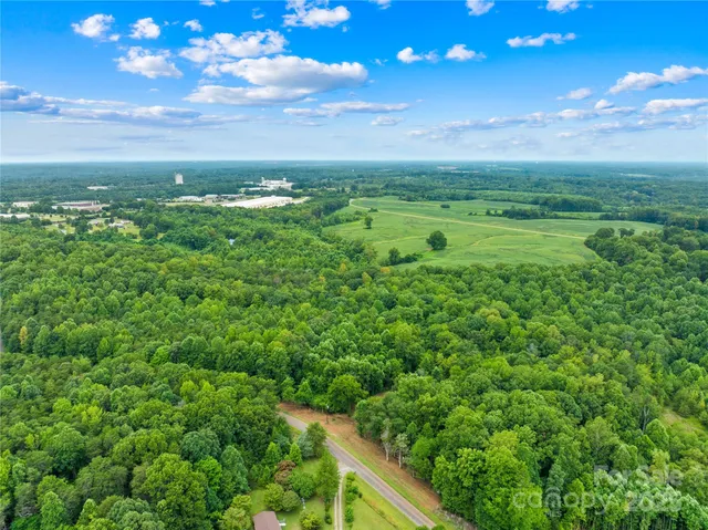 a view of a green field
