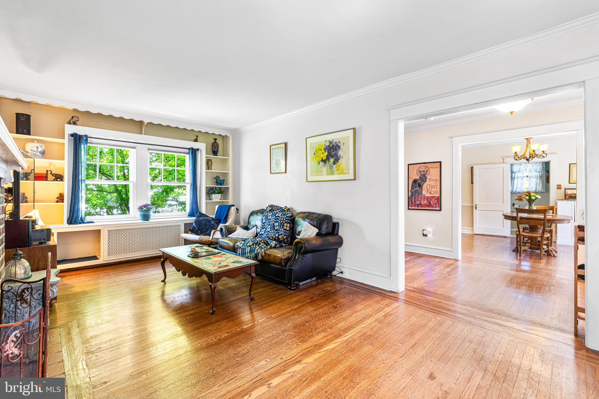 715 North Easton Road Glenside, PA 19038 - Photo 16 of 59 a living room with furniture and a large window