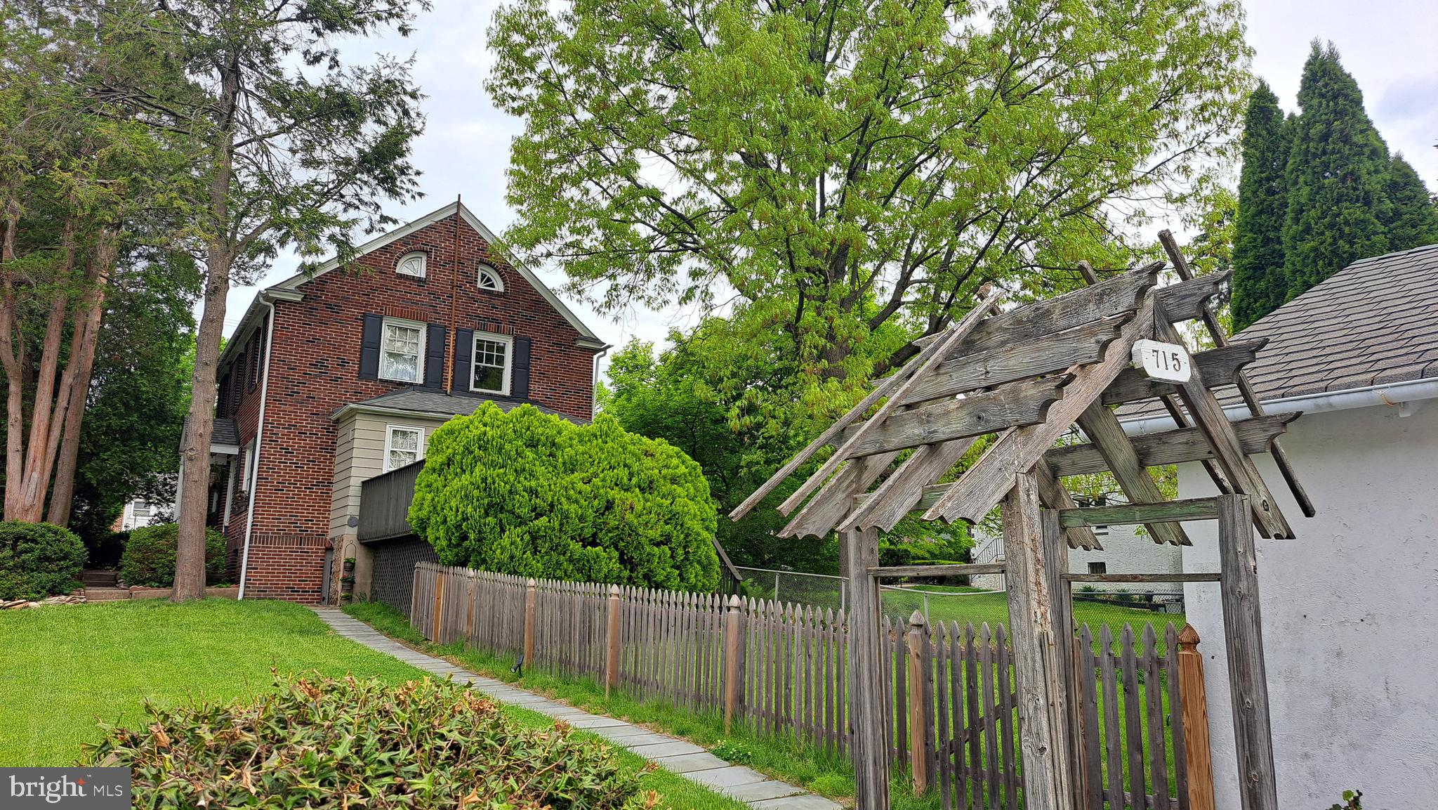 715 North Easton Road Glenside, PA 19038 - Photo 49 of 59 a front view of a house with a yard