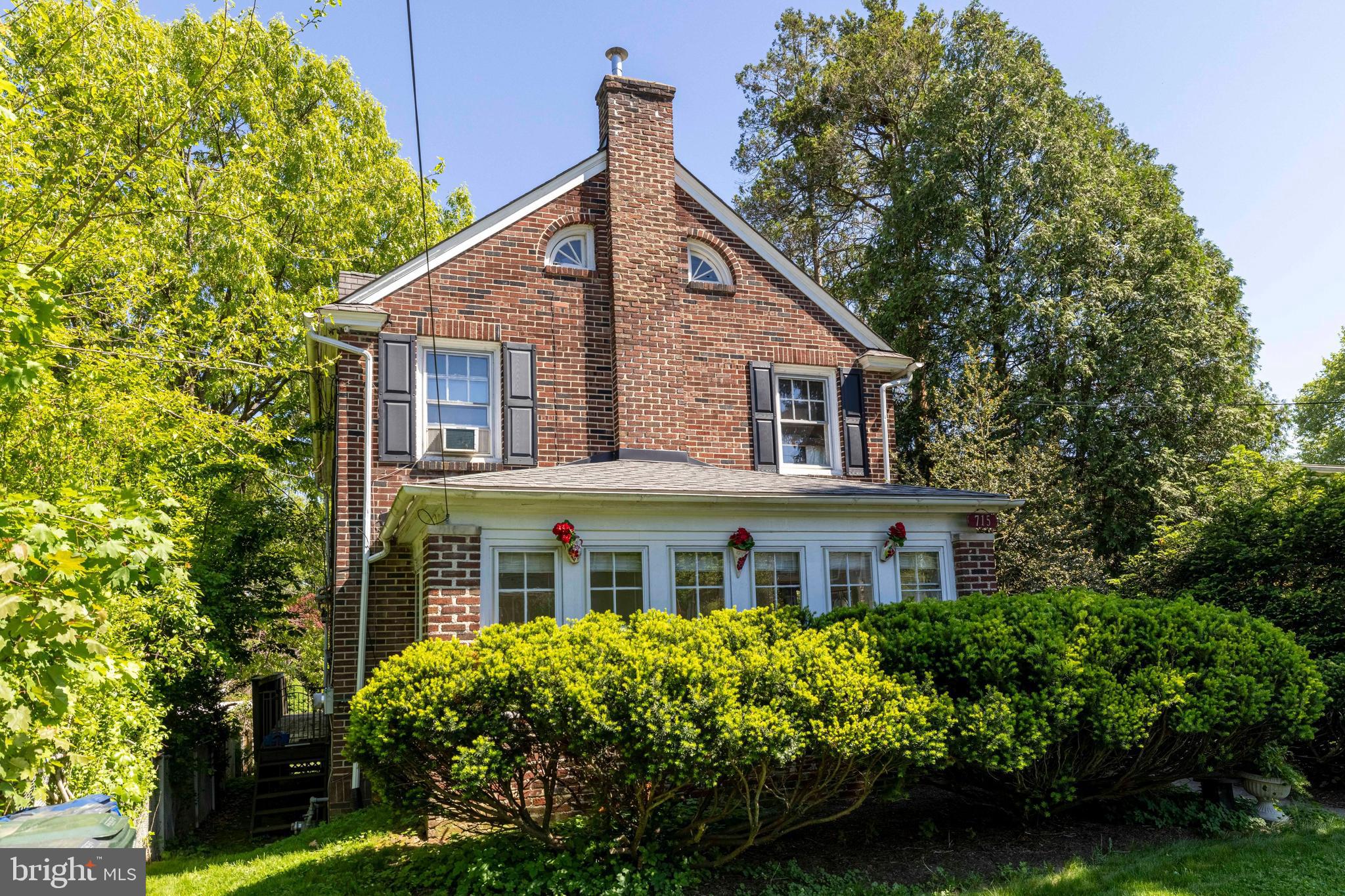715 North Easton Road Glenside, PA 19038 - Photo 6 of 59 a front view of a house with a yard