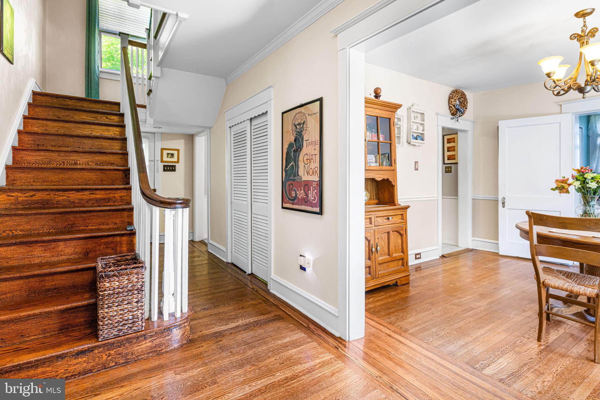 715 North Easton Road Glenside, PA 19038 - Photo 8 of 59 a view of an entryway with wooden floor